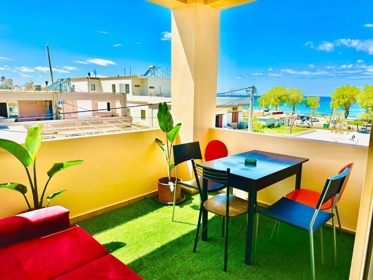 Beachfront Lux Apartments&Gym 1 La Canée Extérieur photo